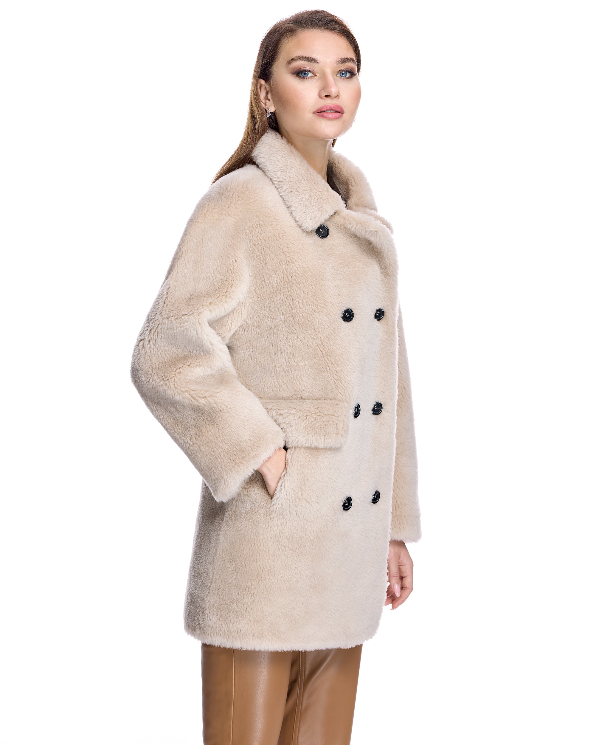 Lamb's Wool Pea Coat