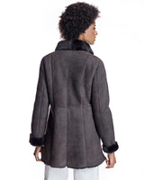 Shearling Jacket with Stand Collar-Maximilian