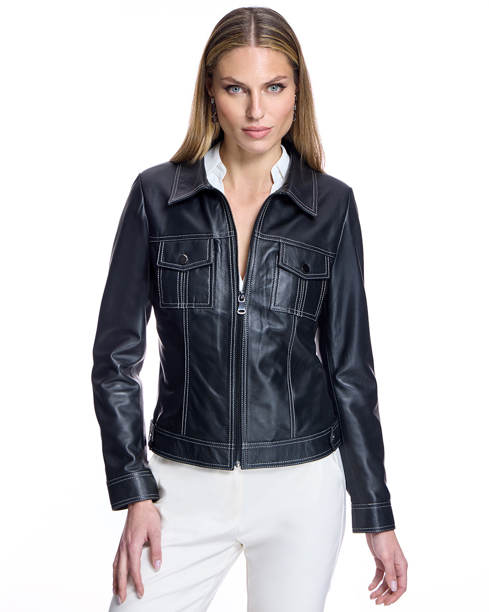 Leather Jacket - Maximilian