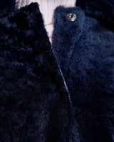 Julia & Stella by Maximilian Shearling Lamb Jacket with Dyed Toscana Lamb Collar-Maximilian
