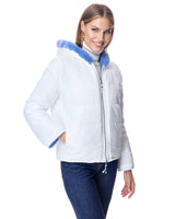 Reversible Mink Jacket with Hood