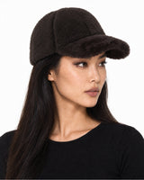 Shearling Baseball Hat