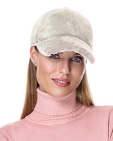 Shearling Baseball Hat- Maximilian
