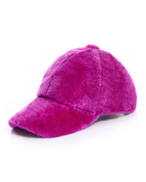 Shearling Baseball Hat- Maximilian