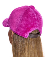 Shearling Baseball Hat- Maximilian