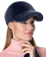 Shearling Baseball Hat- Maximilian