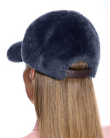 Shearling Baseball Hat- Maximilian
