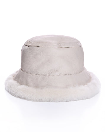 Shearling Bucket Hat