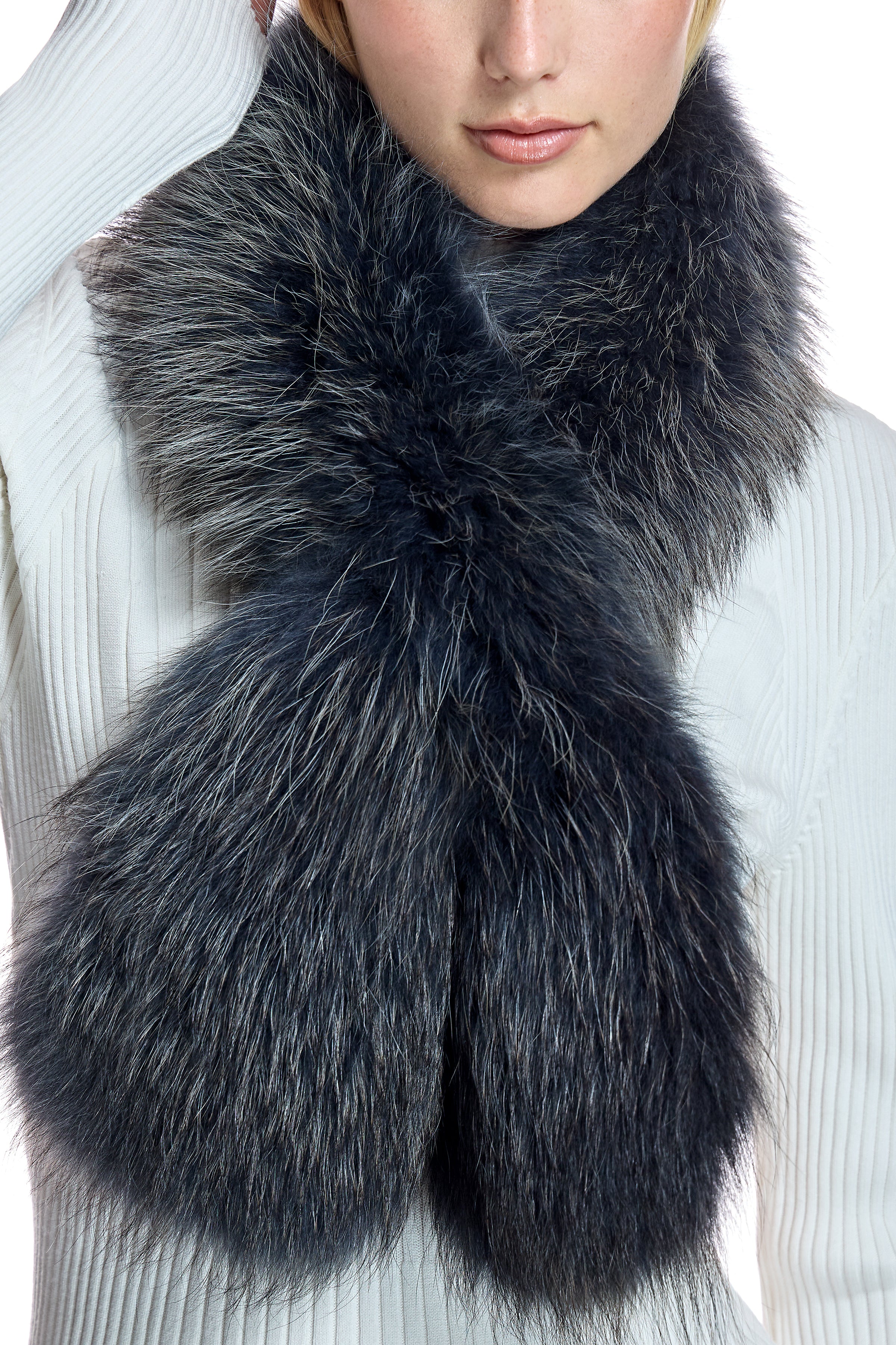 Raccoon Pull Thru Scarf