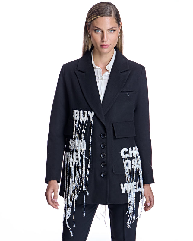Woolblend Fashion Blazer- Maximilian