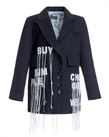 Woolblend Fashion Blazer- Maximilian