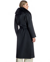 Woolblend Coat with Merinillo Cashmere Shawl Collar-Maximilian
