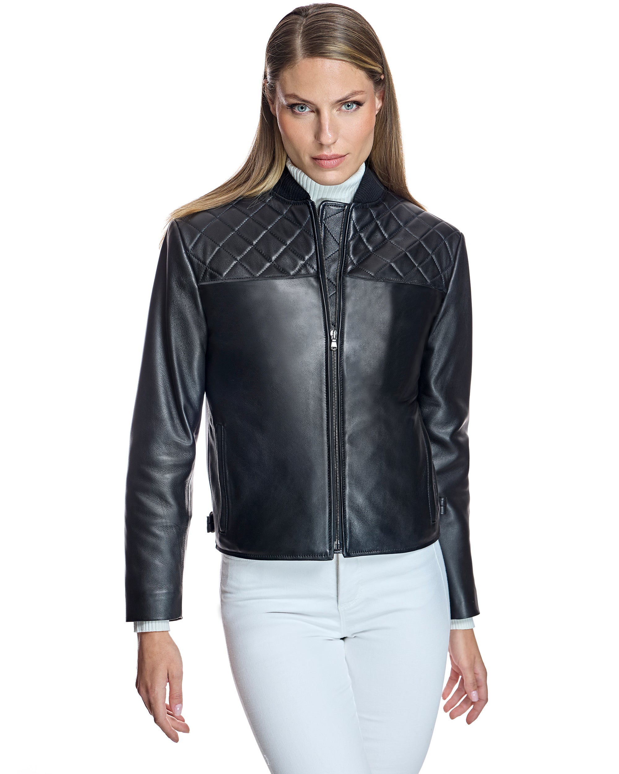 Quilted Leather Jacket-Maximilian
