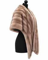 Archive & Vintage Silver Blue Mink Stole