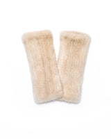 Knitted Mink SectionGloves