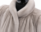 Archive & Vintage 46" Silver Blue Mink Coat