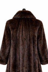 Archive & Vintage Mahogany Let-out Mink Coat - 36"