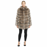 29" Tip-Dyed Silvery Russian Sable Jacket