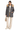 Grey Fur-Trim Parka with Rabbit Lining