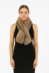 FOX PULL THRU SCARF