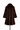 Archive & Vintage Mahogany Let-out Mink Coat - 36"