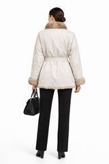 Tortora Dyed Russian Sable Reversible Jacket-29"