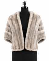 Archive & Vintage Grey Mink Stole