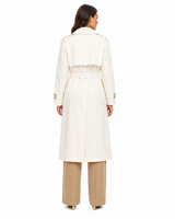 Women's Cotton Double Breasted Trench Coat / Maximilian