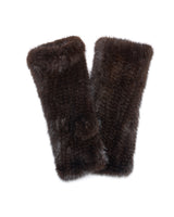 Knitted Mink SectionGloves