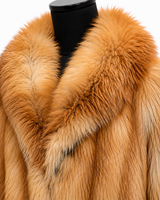 Archive & Vintage Natural Gold Fox Full Skin Jacket -31"