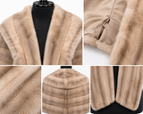 Archive & Vintage Pastel Mink Stole