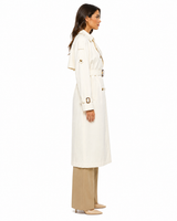 Women's Cotton Double Breasted Trench Coat / Maximilian