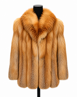 Archive & Vintage Natural Gold Fox Full Skin Jacket -31"