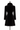 Archive & Vintage Black Dyed Sheared Mink Coat with Grooved Trim-35"