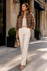 Maximilian Lux Russian Sable Bolero Jacket