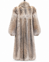 50" Natural Lynx Coat with Shawl Collar | Maximilian Archive & Vintage