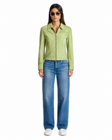 Suede Shirt Collar Jacket / Maximilian