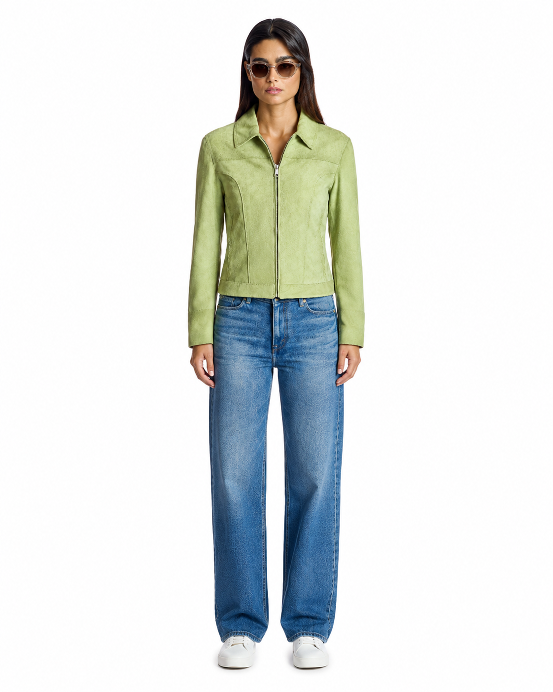 Suede Shirt Collar Jacket / Maximilian