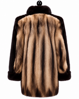 Archive & Vintage 31" Fitch Jacket with Black Mink Trim