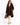 Maximilian Brown Shearling Lamb Hooded  Coat