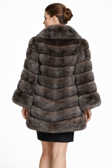 Tip-Dyed Barguzin Russian Sable Notch Jacket -31"