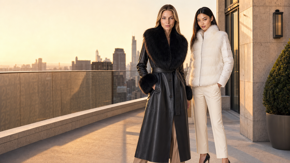 Maximilian USA Summer Clearance luxury fashion campaign