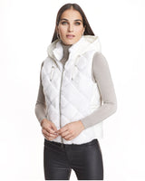 Diamond Cut Mink Down Filled Vest