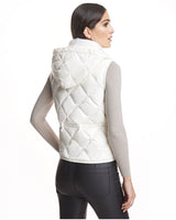 Diamond Cut Mink Down Filled Vest