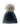 Cashmere Hat with Fox Pom-Maximilian
