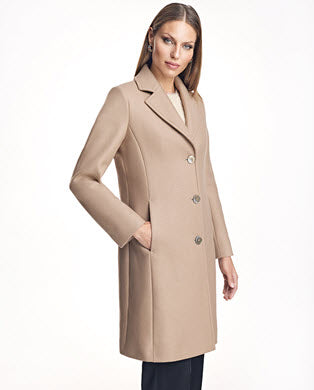 Wool Blend Coat