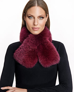 Pull Thru Fox Stole