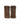 Knitted Mink Section Fingerless Gloves