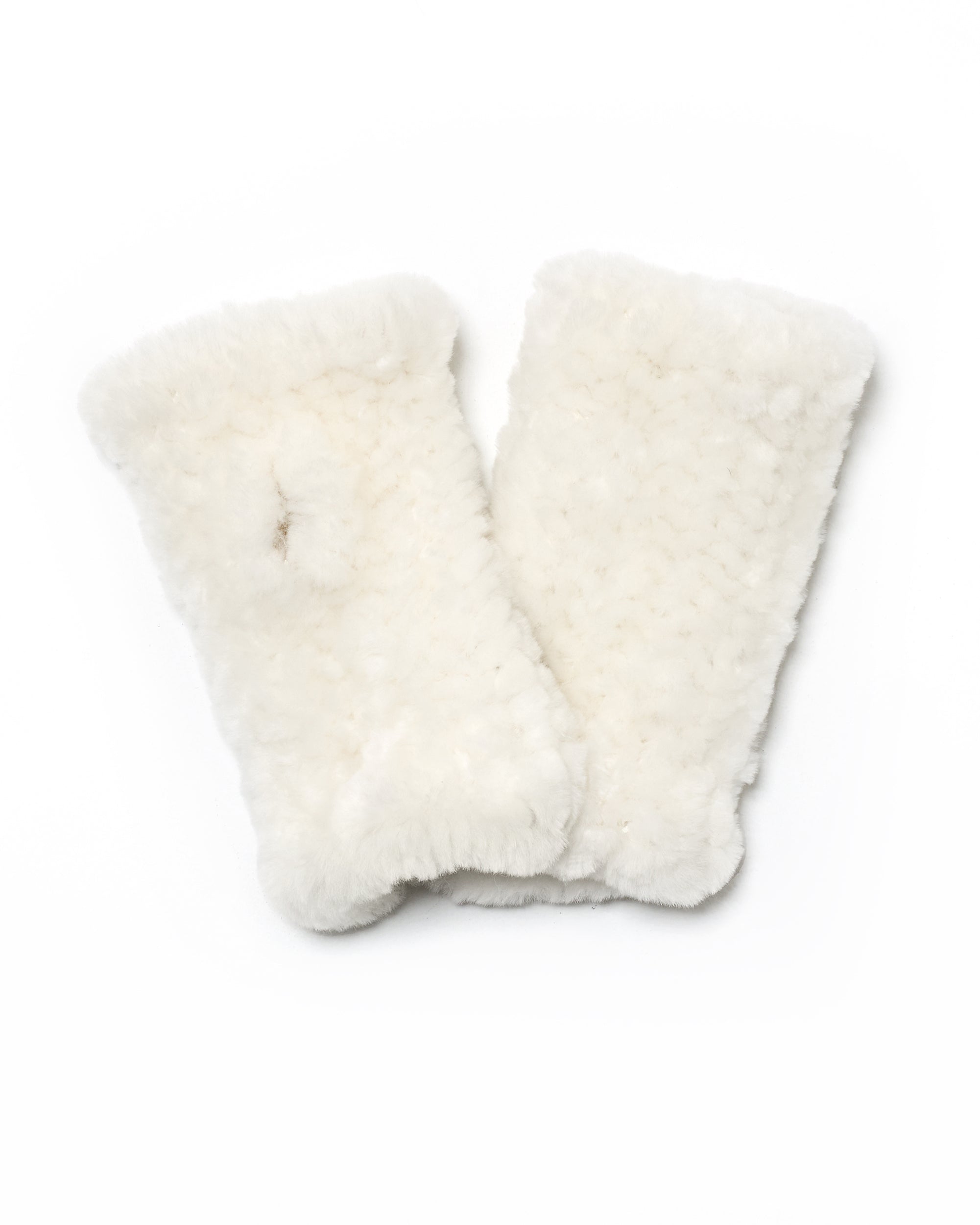 Knitted Shearling Lamb Gloves