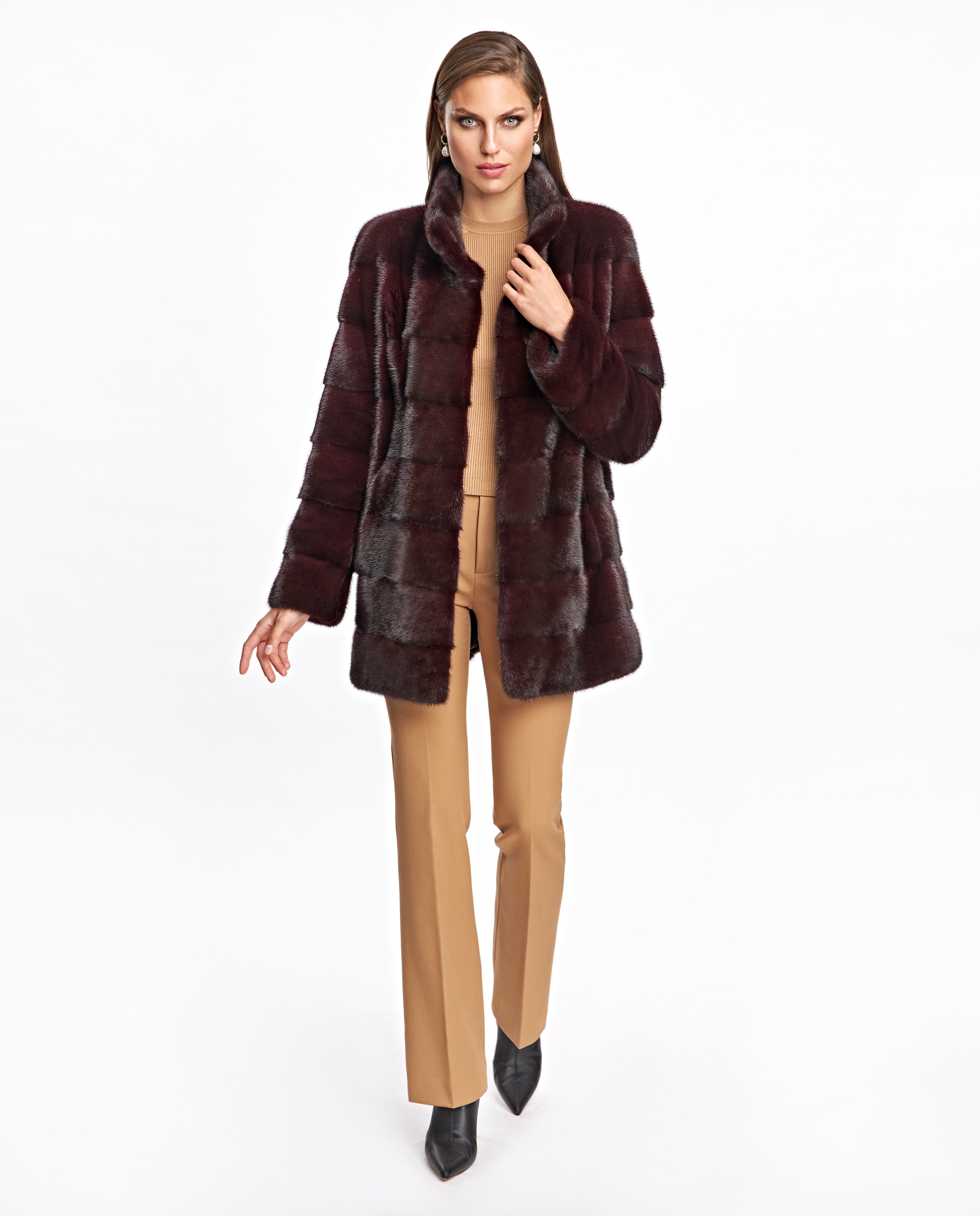 Parallel Luxury Mink Jacket - S/M